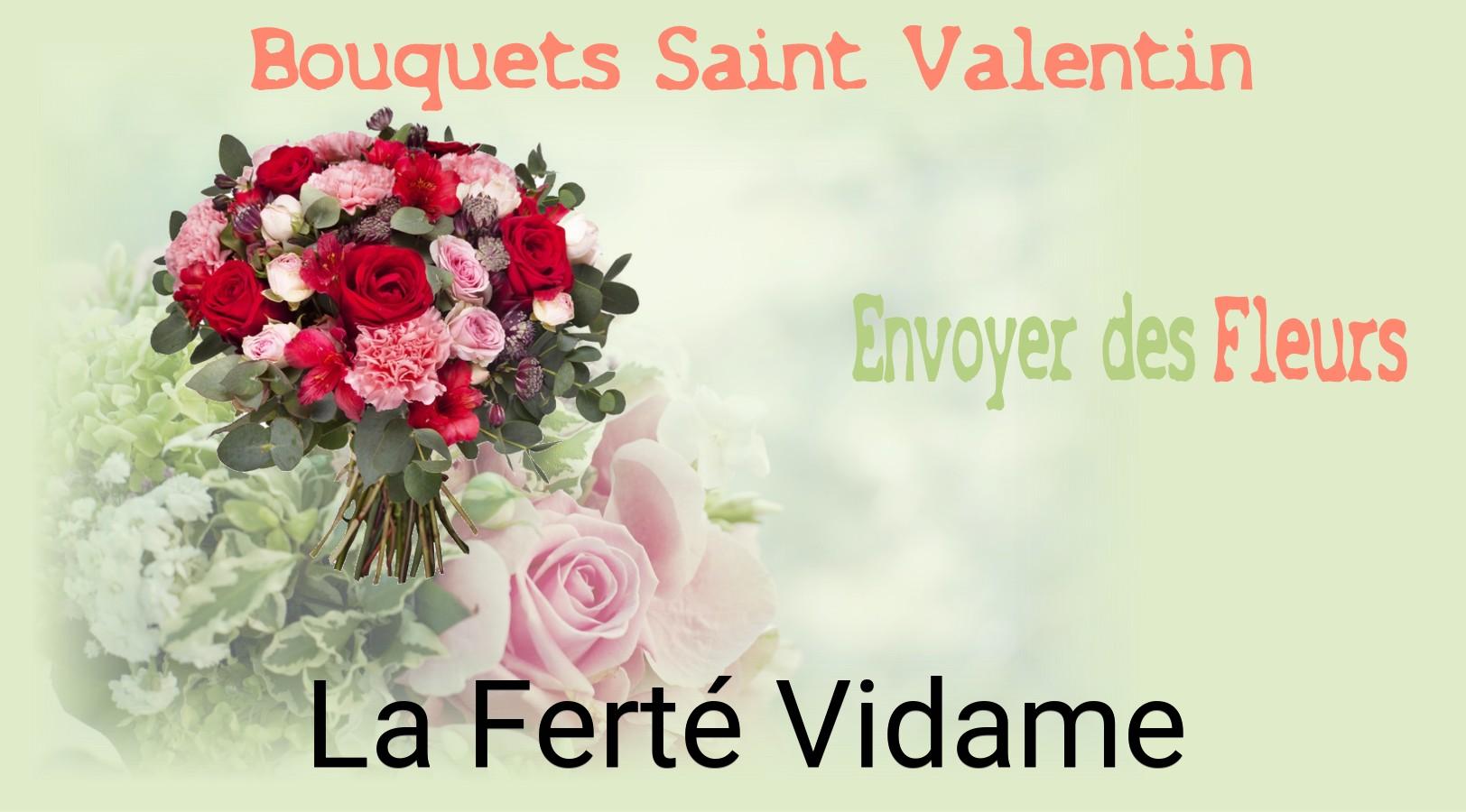 Roses de Saint-Valentin livrées à La Ferté-Vidame